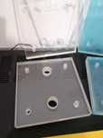 Placi patrate plastic - plexiglas transparent de 2cm grosime