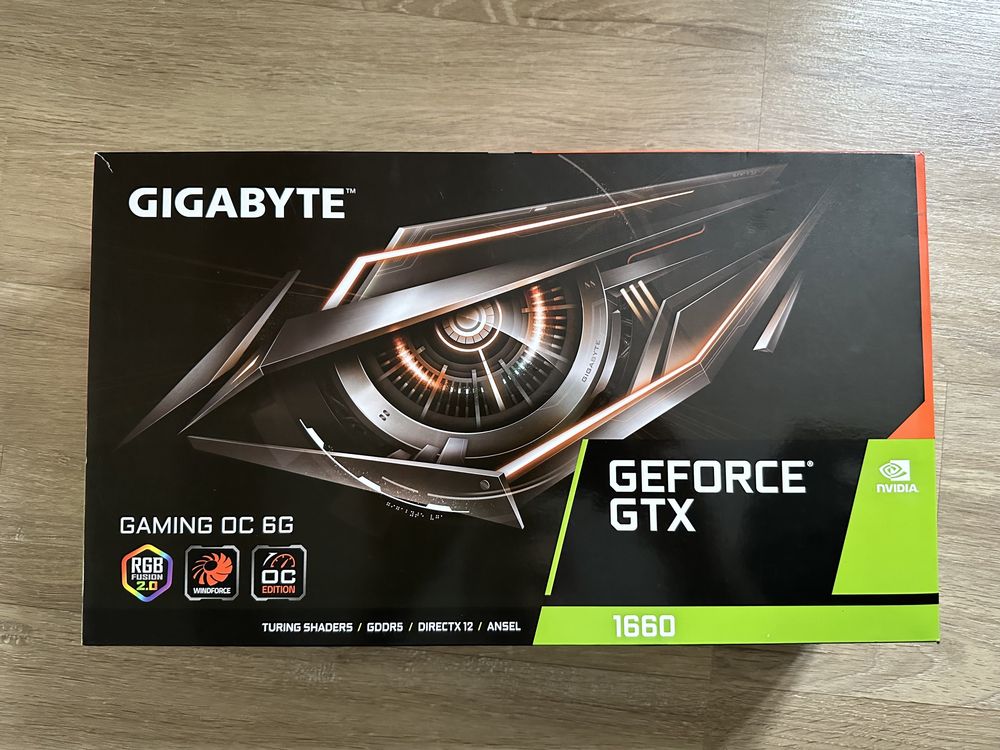 Видеокарта Gigabyte GTX 1660 OC 6GB