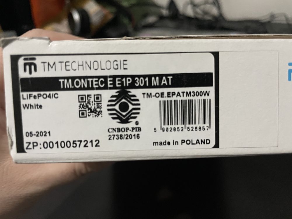 Lampa exit TM Techmologie cu kit de emergenta 3 ore