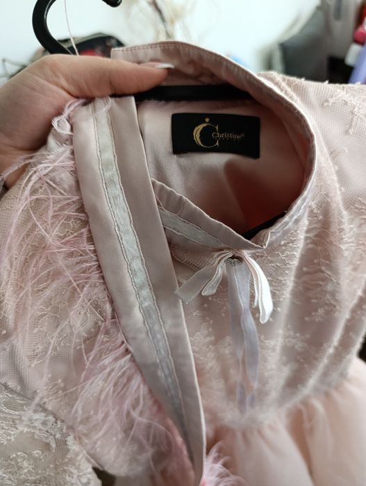 Рокли за мама и бебе Chistine fashion