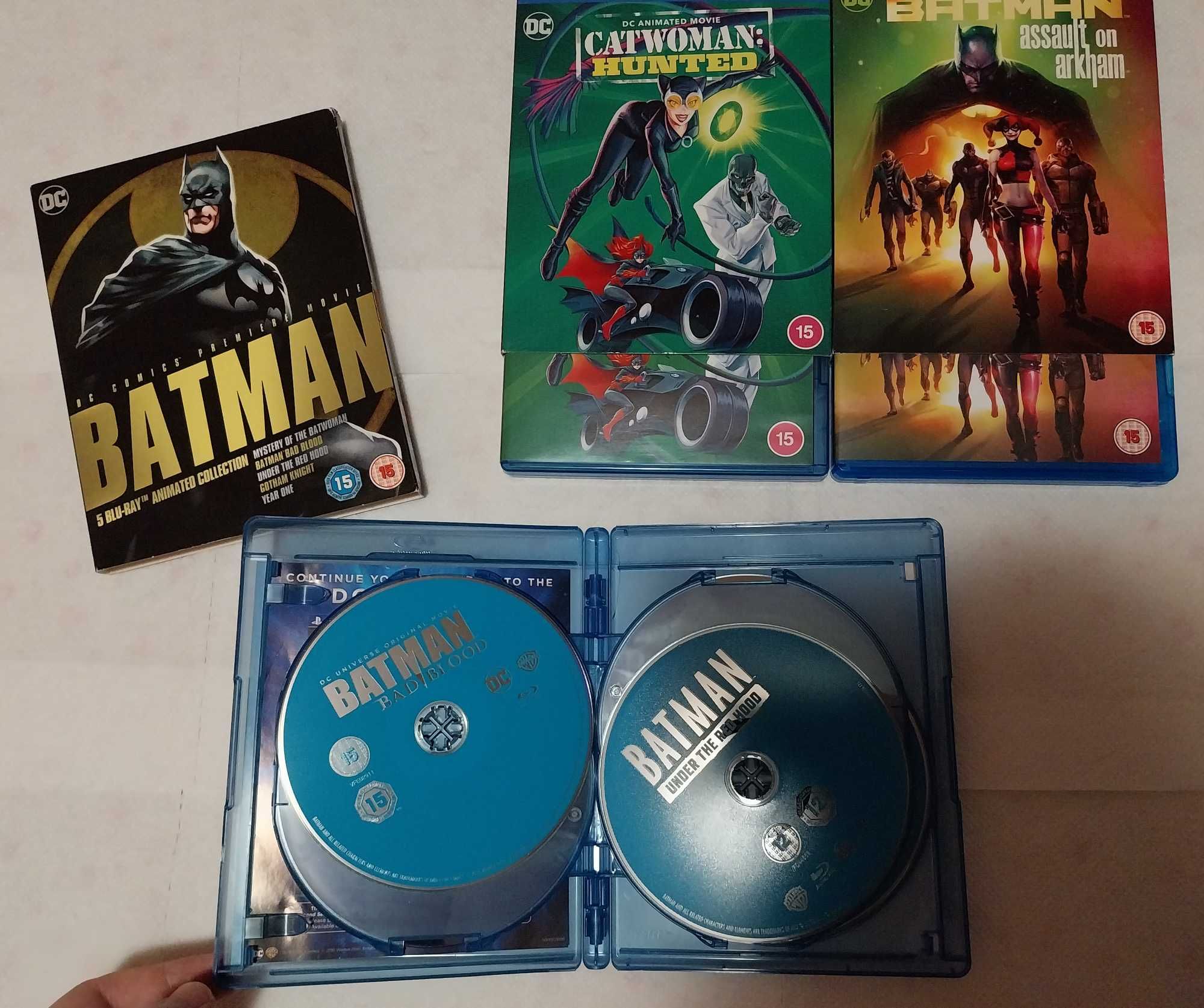 Batman filme animate DC Bluray, Dark Knight Returns, Catwoman, Harley