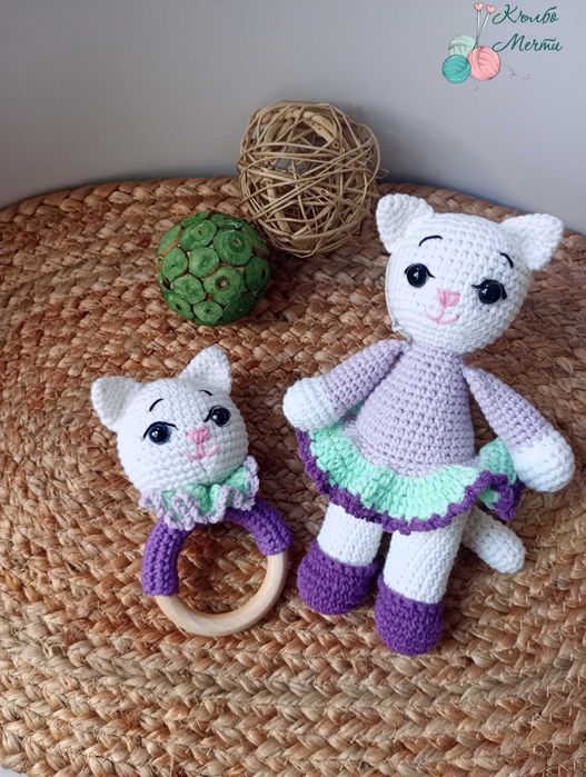 Подаръчен комплект за бебе - ръчна изработка