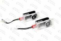 Set lampi dedicate logo Volkswagen pt portiere VW Passat B5, Touareg