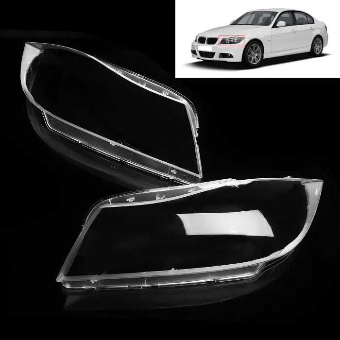 Set 2 Sticle Faruri Sticla Far BMW Seria 3 E90 E91 Xenon, 2006-2012