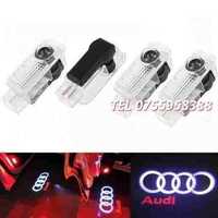 Proiectoare Logo Audi Portiera  Led Laser emblema sigla Holograma