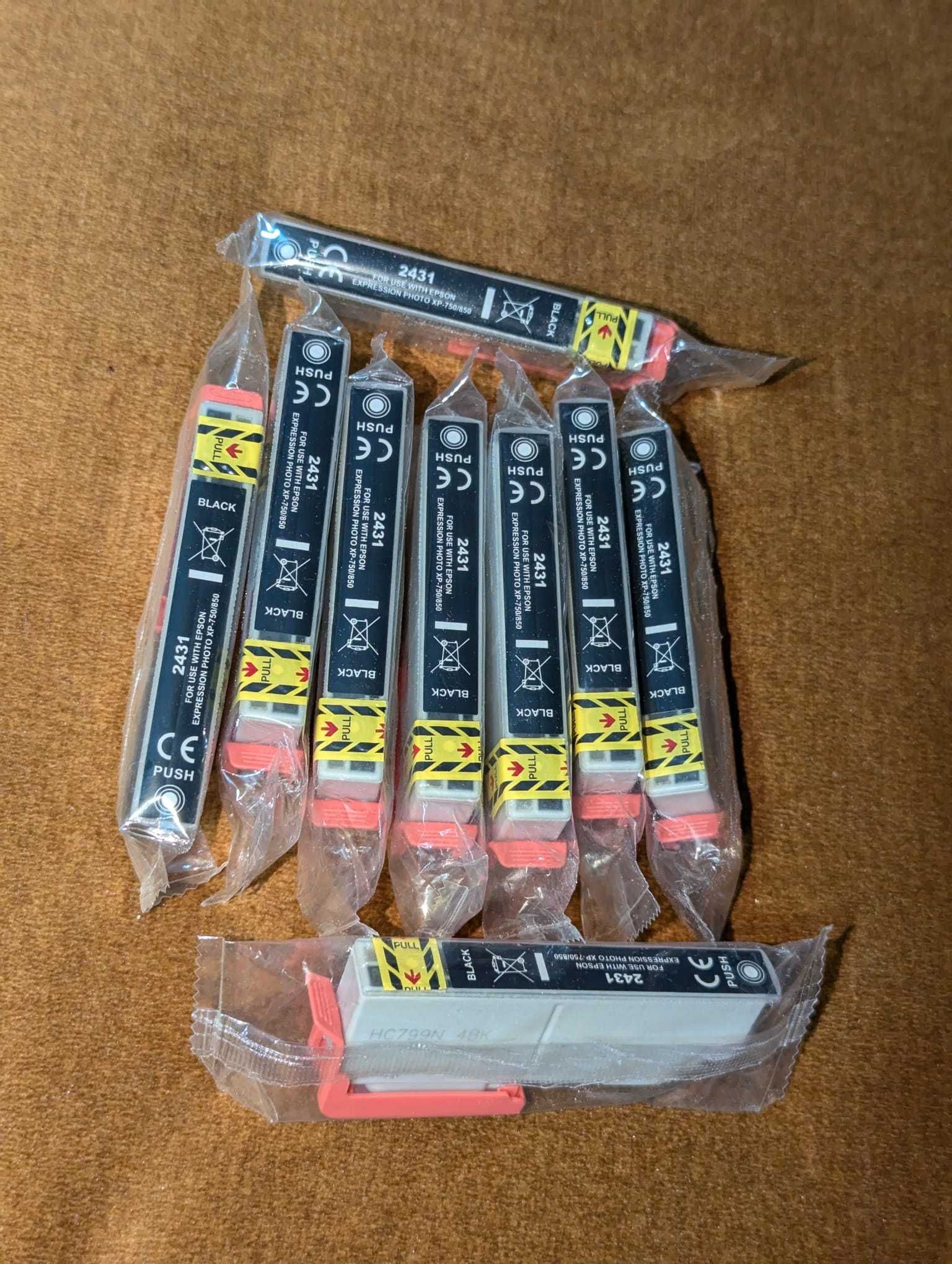 Cartuse sigilate Epson,T2431 black,CyanT432XL,T2433XL,T2436XL,T2435XL
