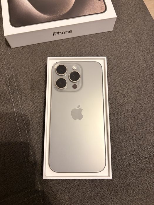 Vand Iphone 15 Pro Natural Titanium