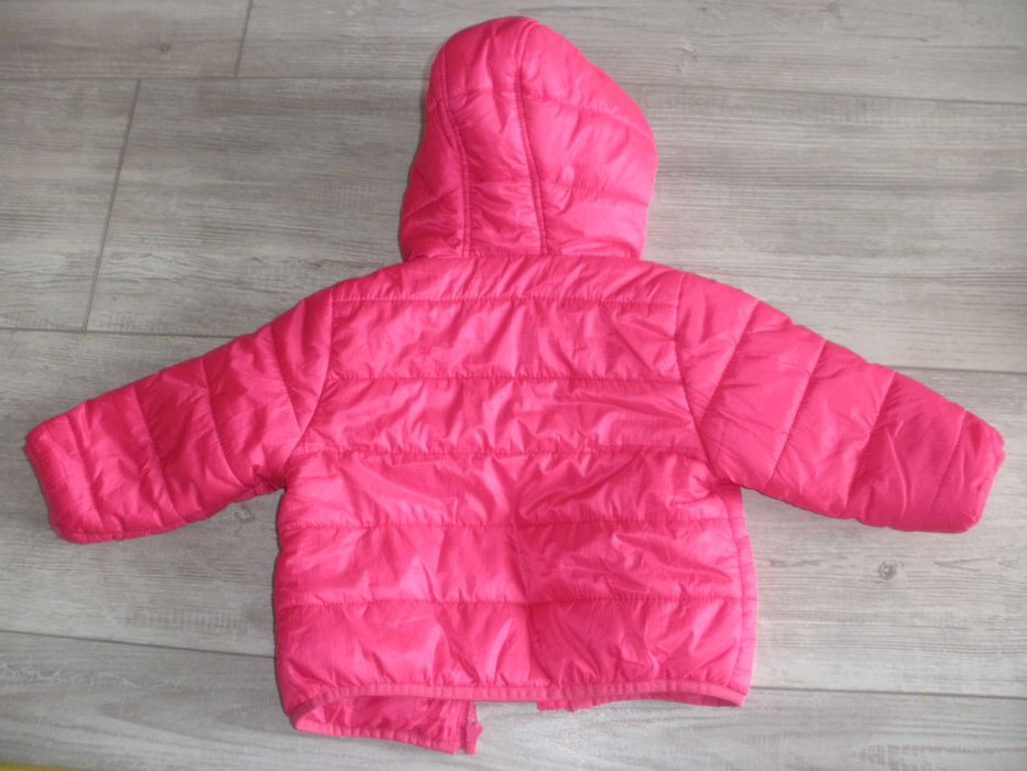 Детско зимно яке-розово