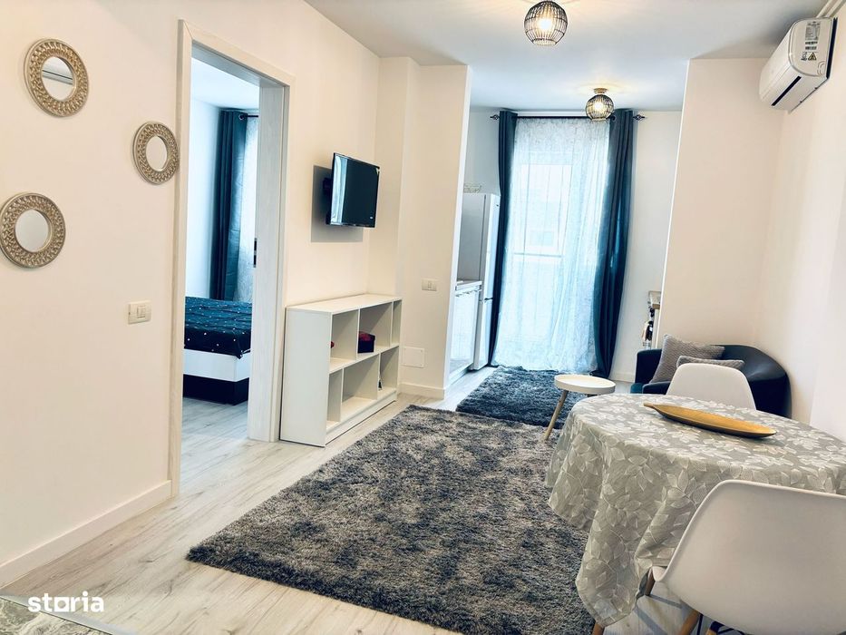 Metrou Berceni 5 min - 2 camere 42 mpu vedere piscina totul nou
