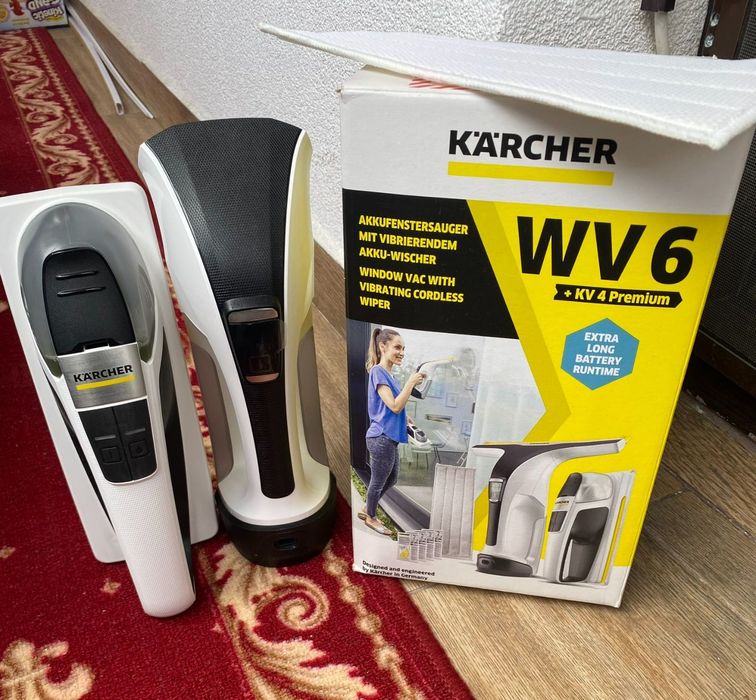 Karcher WV 6 Plus, window vacuum cleaner (white/black)