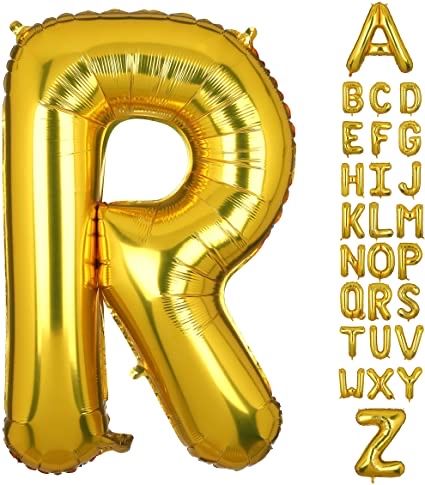 Baloane litere 4,99 ron-buc ,albastru ,argintiu ,rosu ,roz gold ,auriu