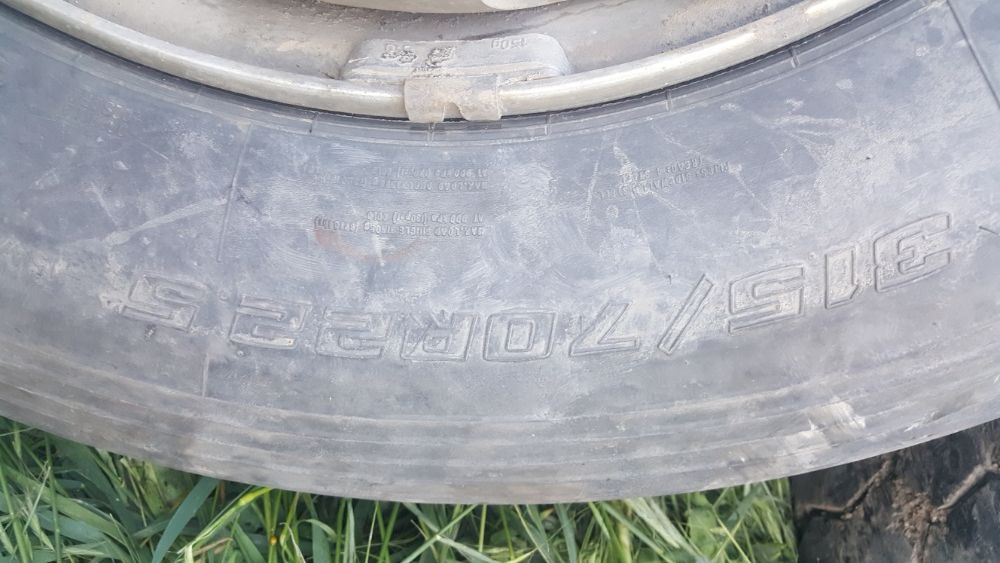 Джанта с гума 315 70 22.5 фулда
