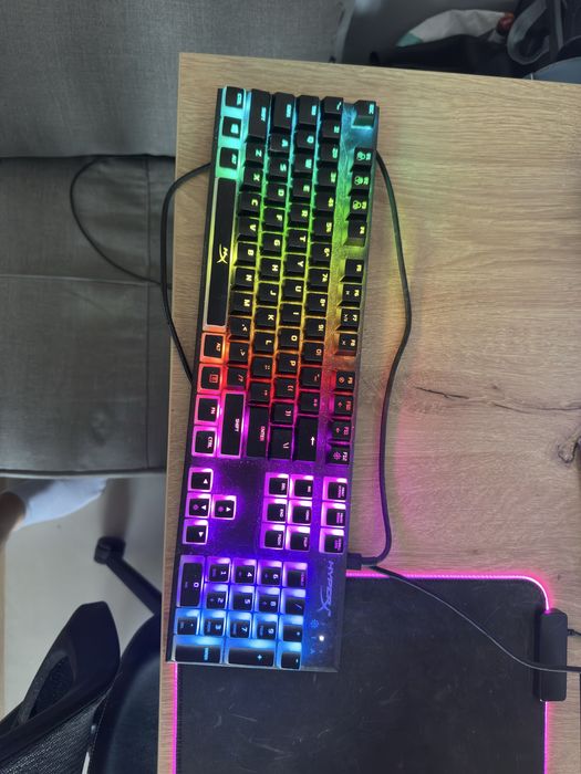 Tastatura gaming mecanica HyperX Alloy Origins RGB