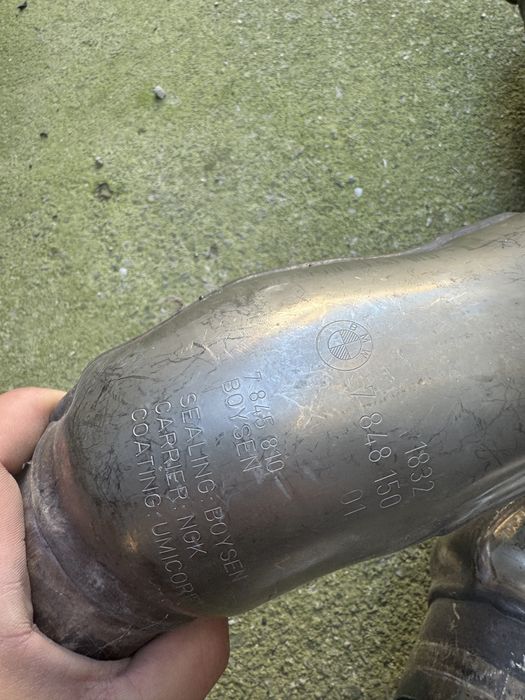 Bmw f10 f12 m5 m5 downpipe catless