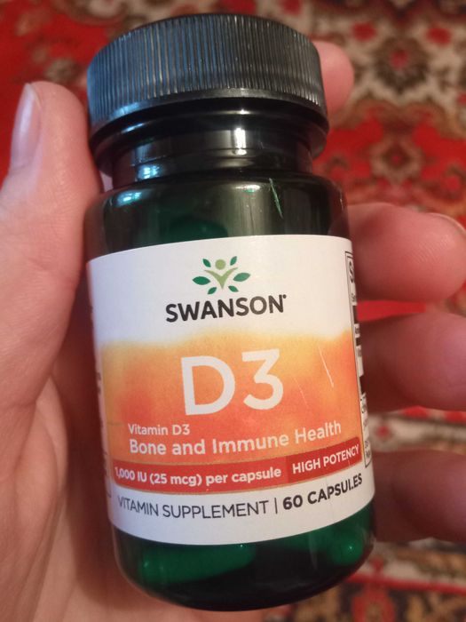 Д3 1000 UI 60 капс SWENSON