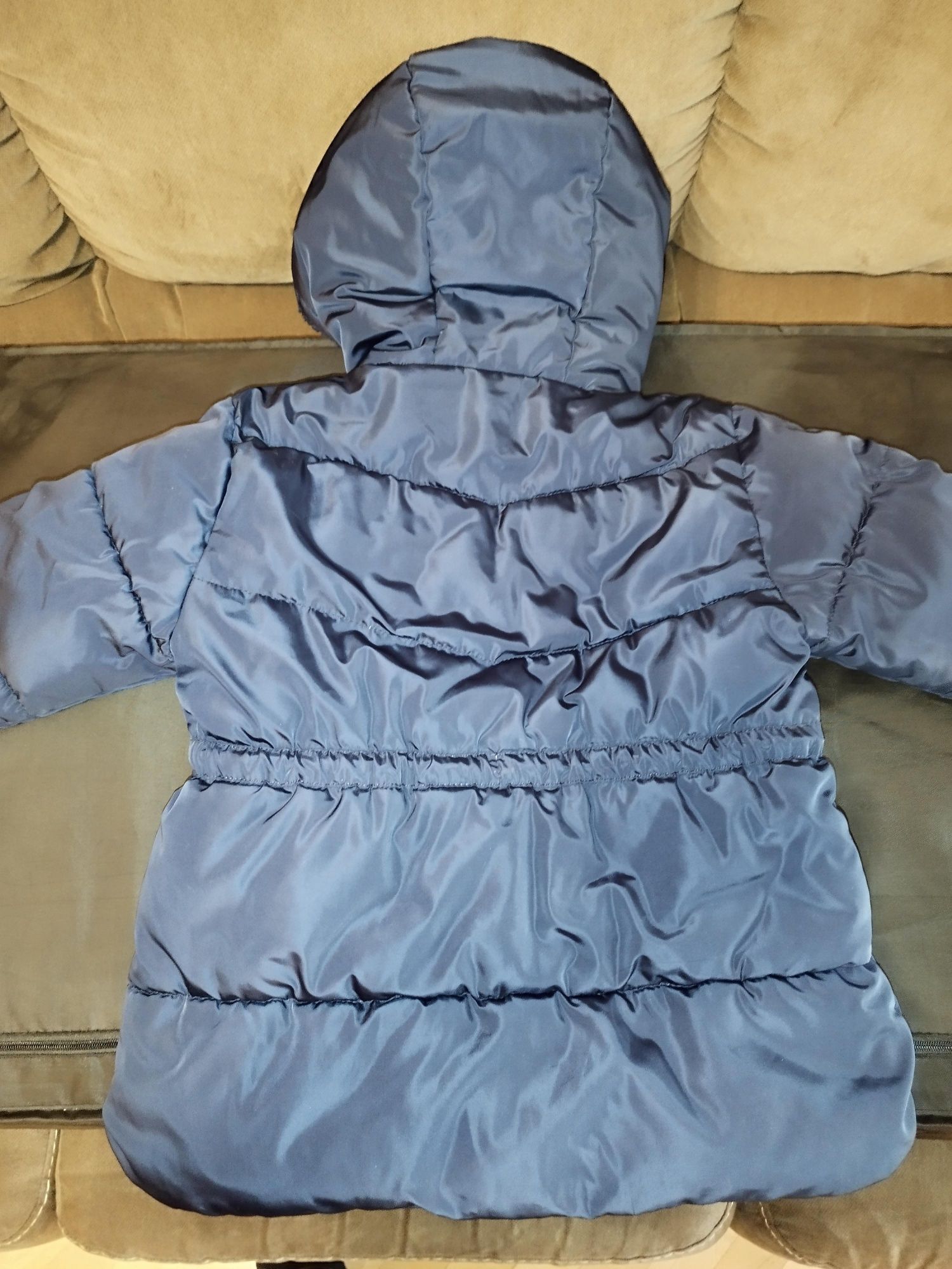 Детско зимно яке за момиче ZARA, 7-8 години. Много запазено  и топло