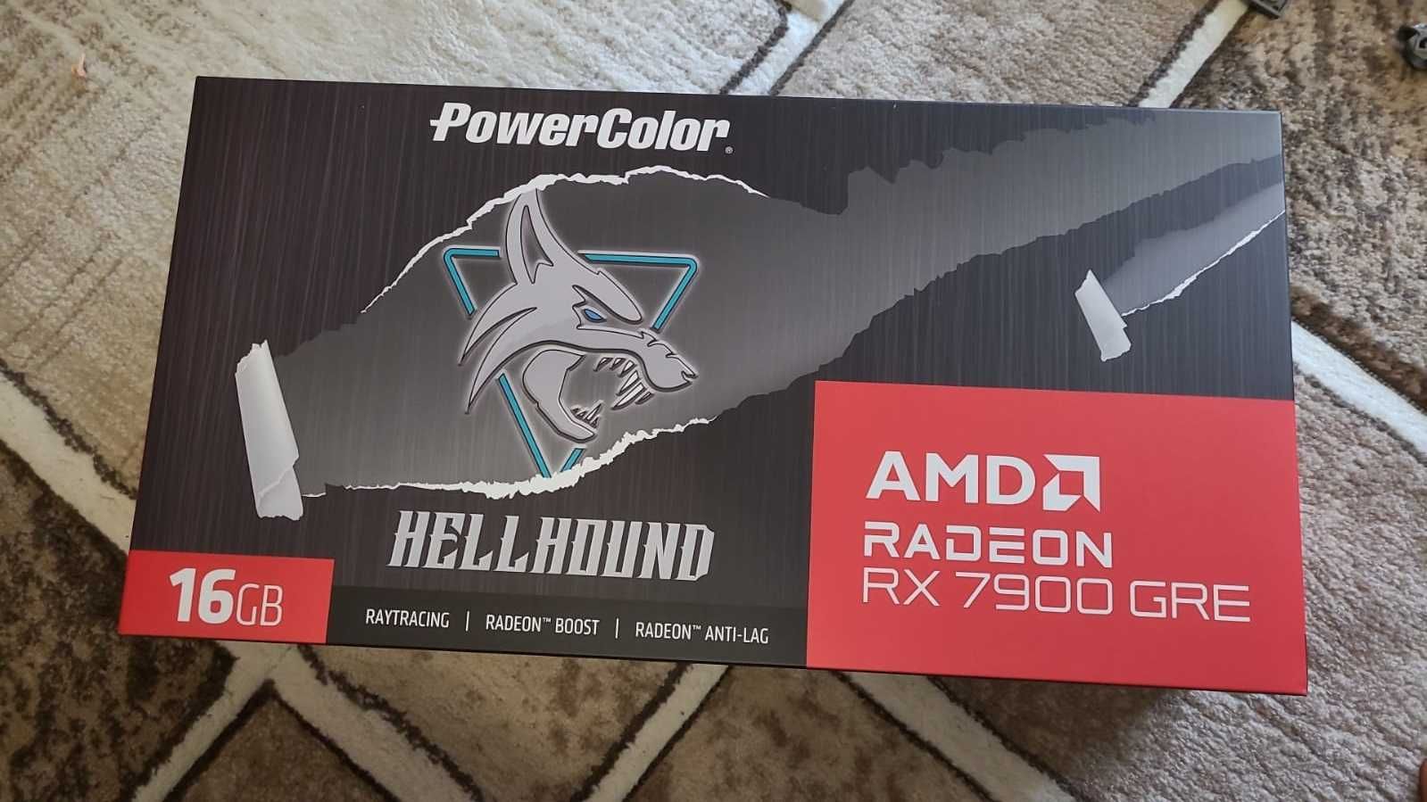 Placa video, Powercolor, AMD RADEON HELLHOUND RX 7900 GRE, 16 GB