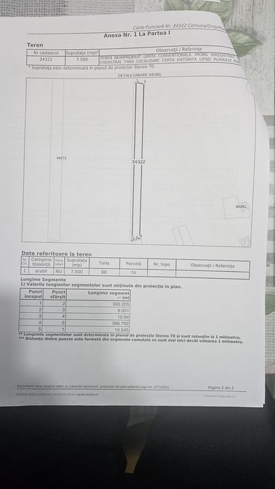 Vand terenuri extrvilane