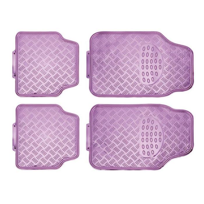 стелки за кола pvc alu look розови 4броя sumex apa 60рк