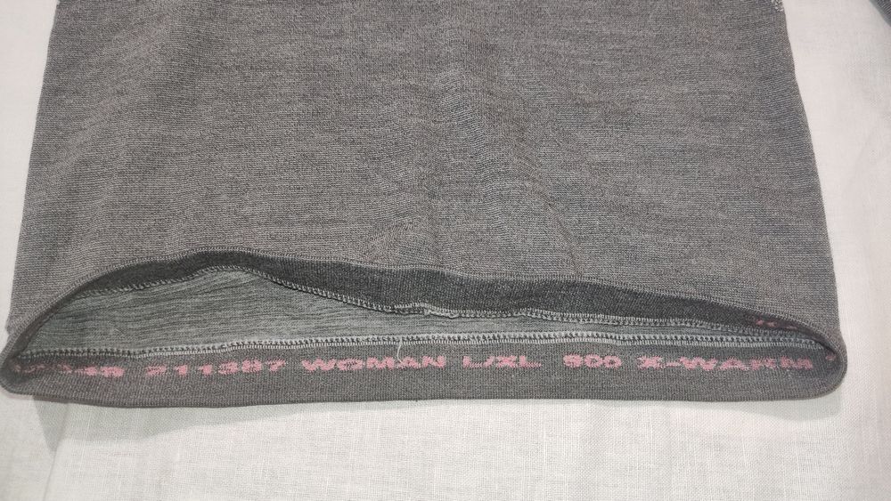 Bluza de corp ski wool lînă base layer L dama fete
