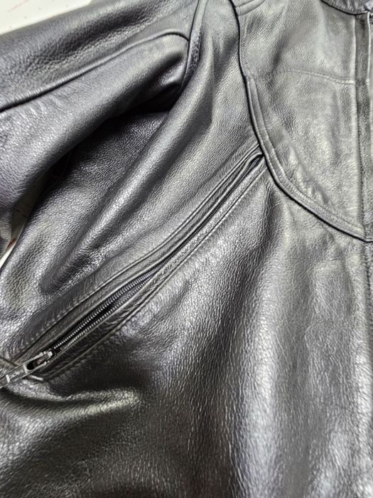 Geacă moto din piele naturala 58 XL