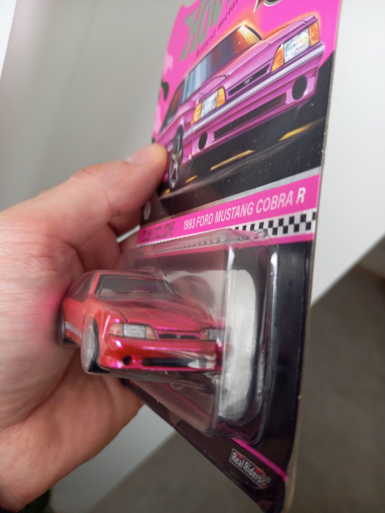 93' Ford Mustang Cobra R - Hot Wheels RLC - количка 1/64