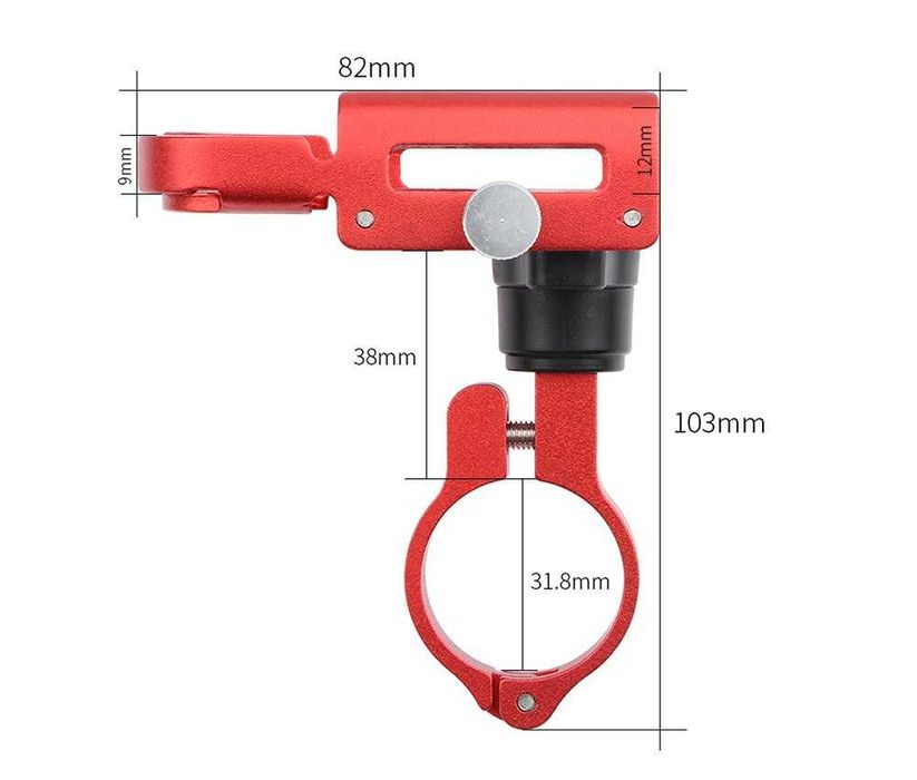GUB P30  suport telefon aluminiu motocicleta bicicleta GPS trotineta