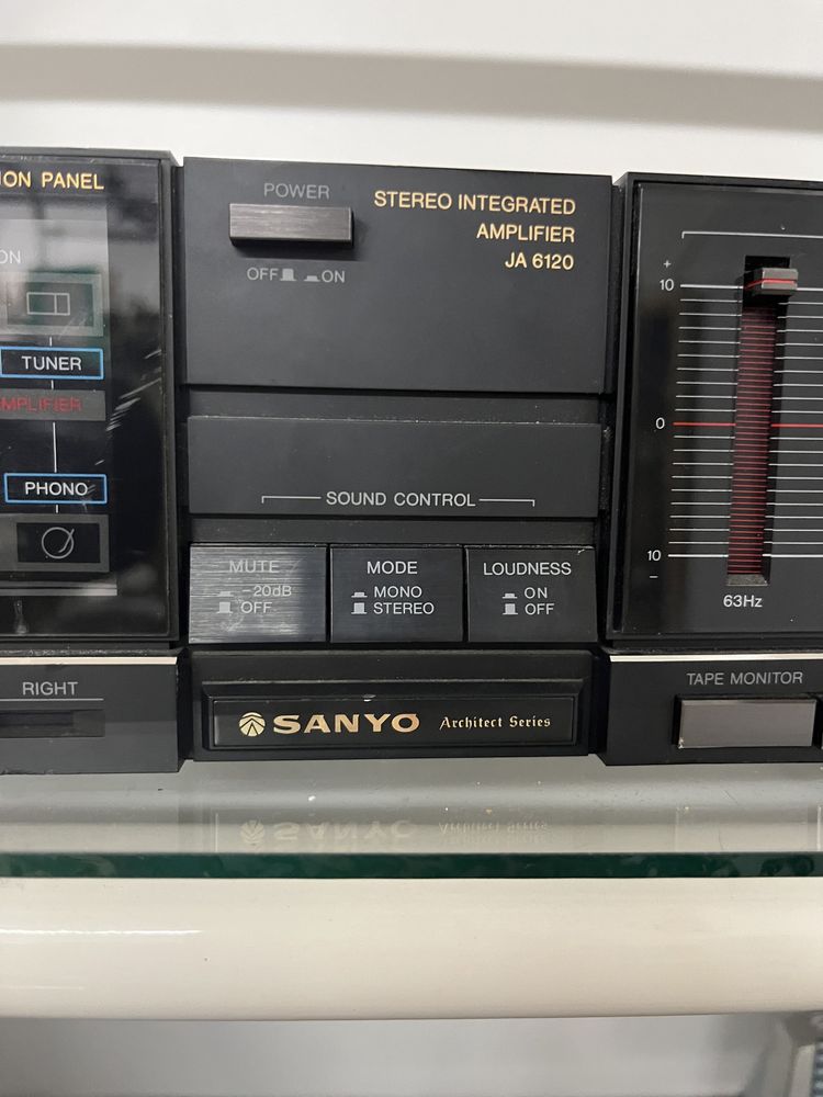Sanyo amplifier ja 6120 усилвател уредба дек