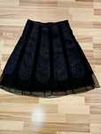Vero Moda fusta satinata neagra
