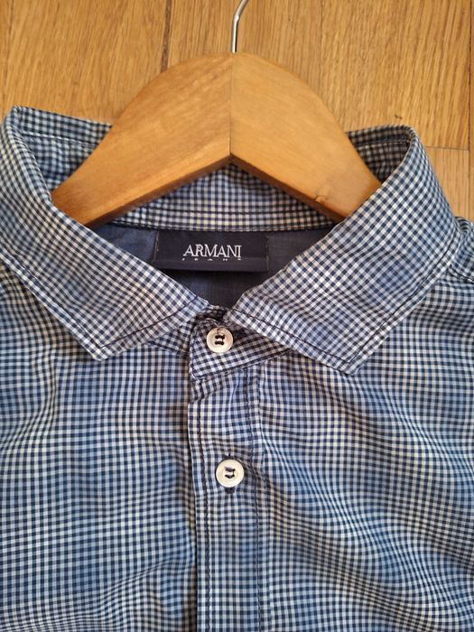 Мъжки ризи Armani jeans, размер XXL  и 3XL. Идеален вид!