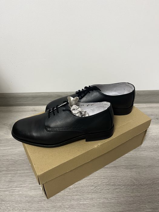 Pantofi piele neagră