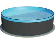 Piscina cu cadru metalic 350cm 90cm 7800l pompa filtrare skimmer scara