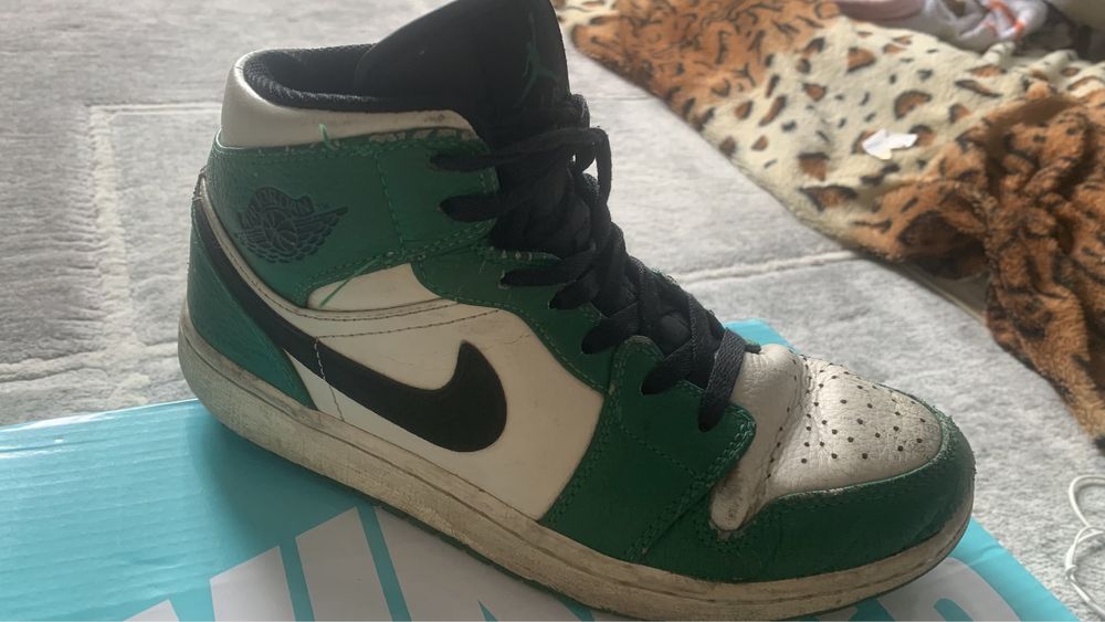 Nike Air Jordan 1 lucky green original