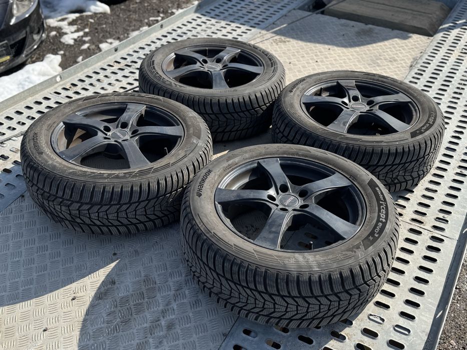 Лети джанти с зимни гуми Hankook 235 55 17 ДОТ 24