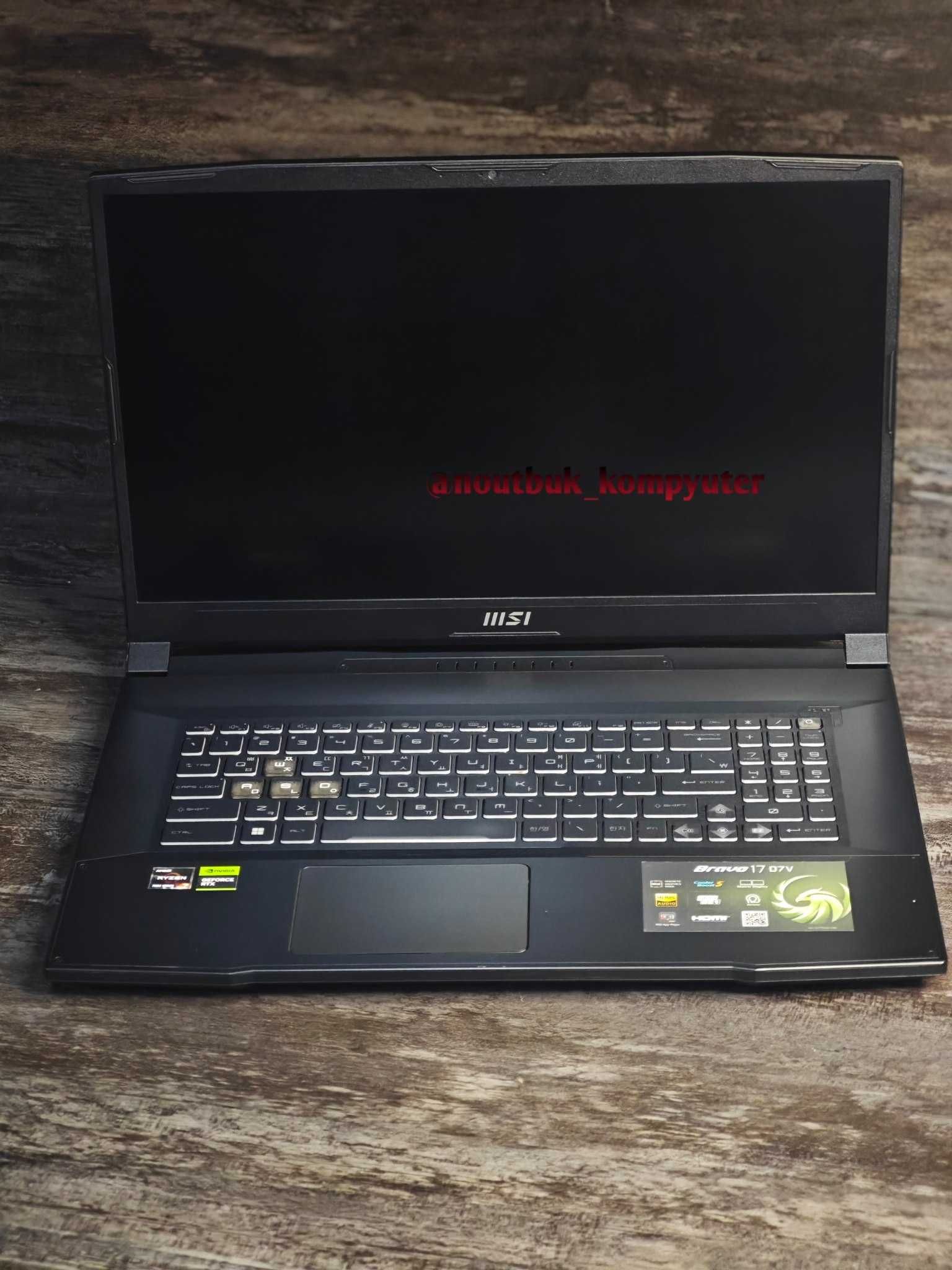 Мощный игровой Msi R7 7735H RTX 4060
