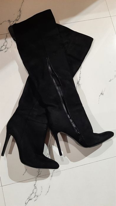 Cizme dama, marimea 37, piele  ecologica,