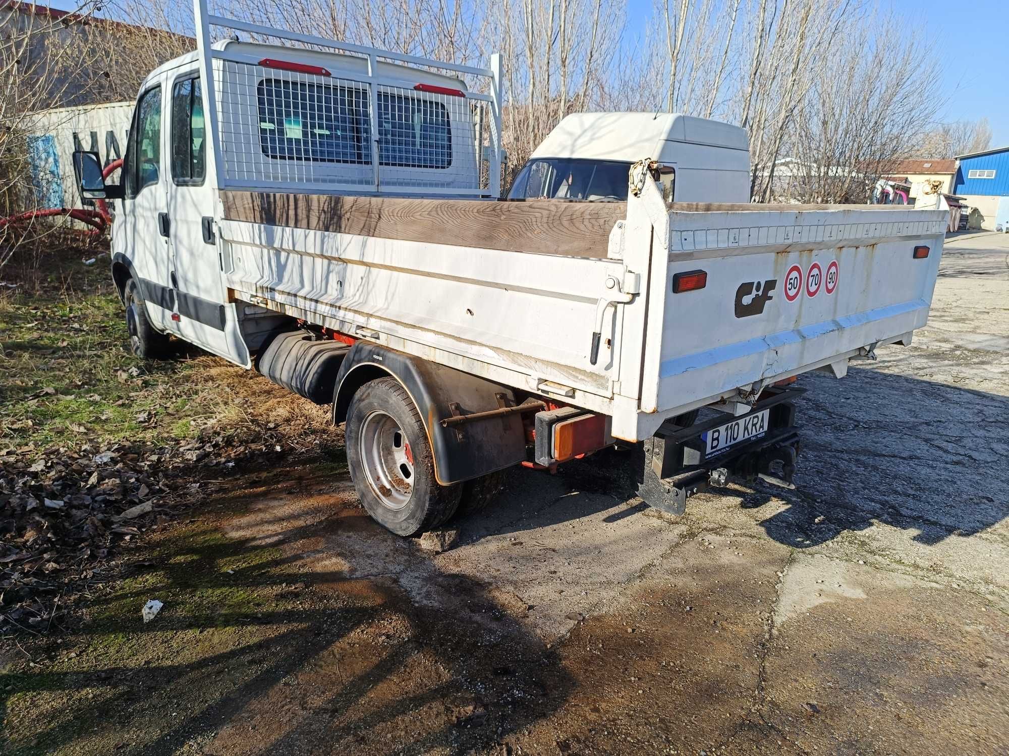 Iveco Daily 35S11 basculabil 7 locuri stare buna, TVA deductibil
