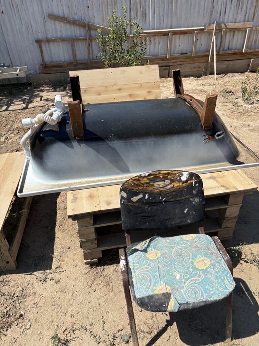 Ванна стальная состояние отличное готовая ванна