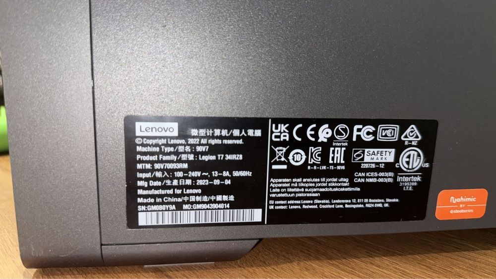 Vand Sistem Desktop Gaming LENOVO Legion T7