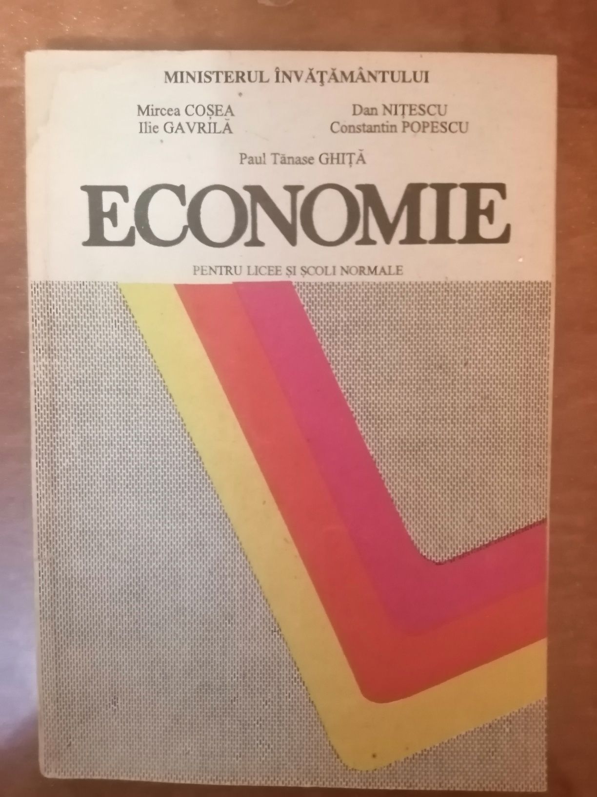 Limba română V, Istorie X, Economie XI, Română X.