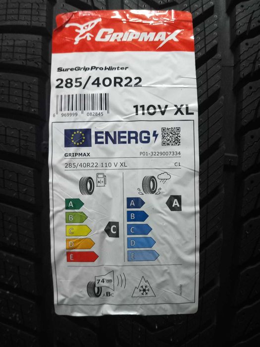 275 40 21 Anvelope iarna noi GripMax SureGrip Yokohama Blue 315 35 21