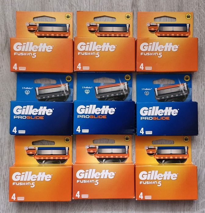 Rezerve Gillette Fusion, Proglide
