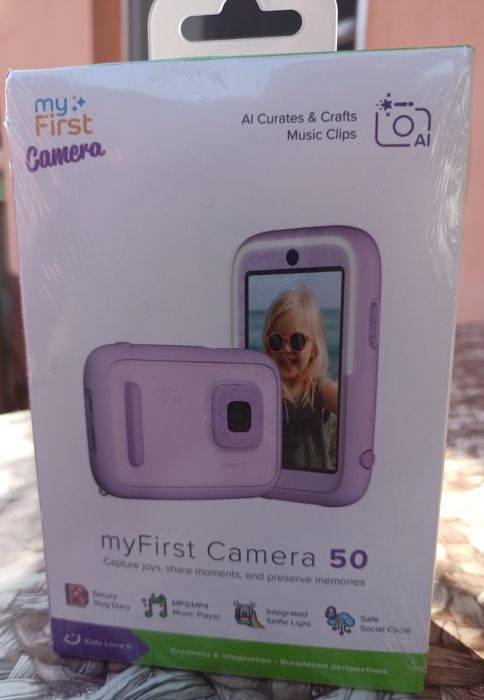 Cameră foto digitală cu editor AI pentru copii myFirst Camera 50, 20MP