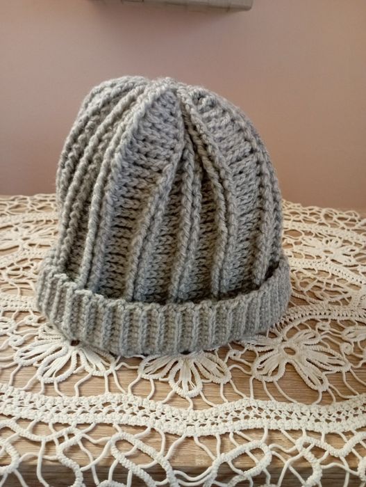 Căciulă iarna groasa croșetă