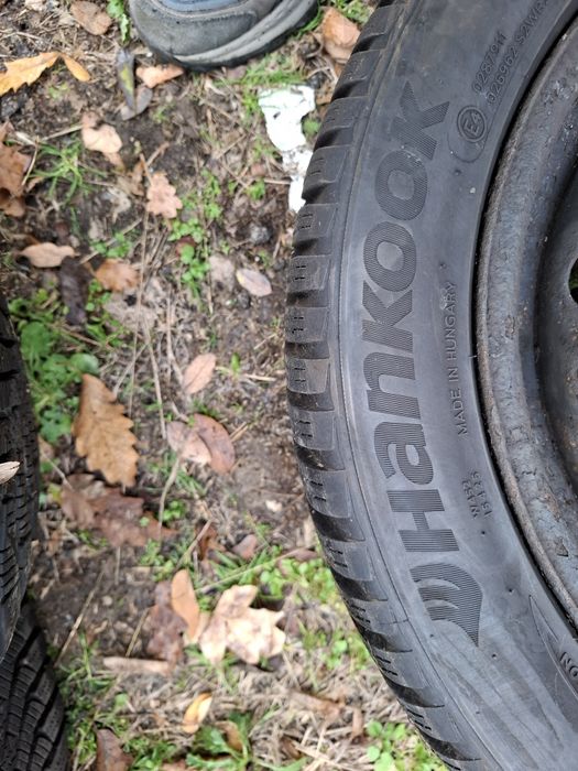 Зимни Гуми Ханкок195/50/15 и джанти 5х100