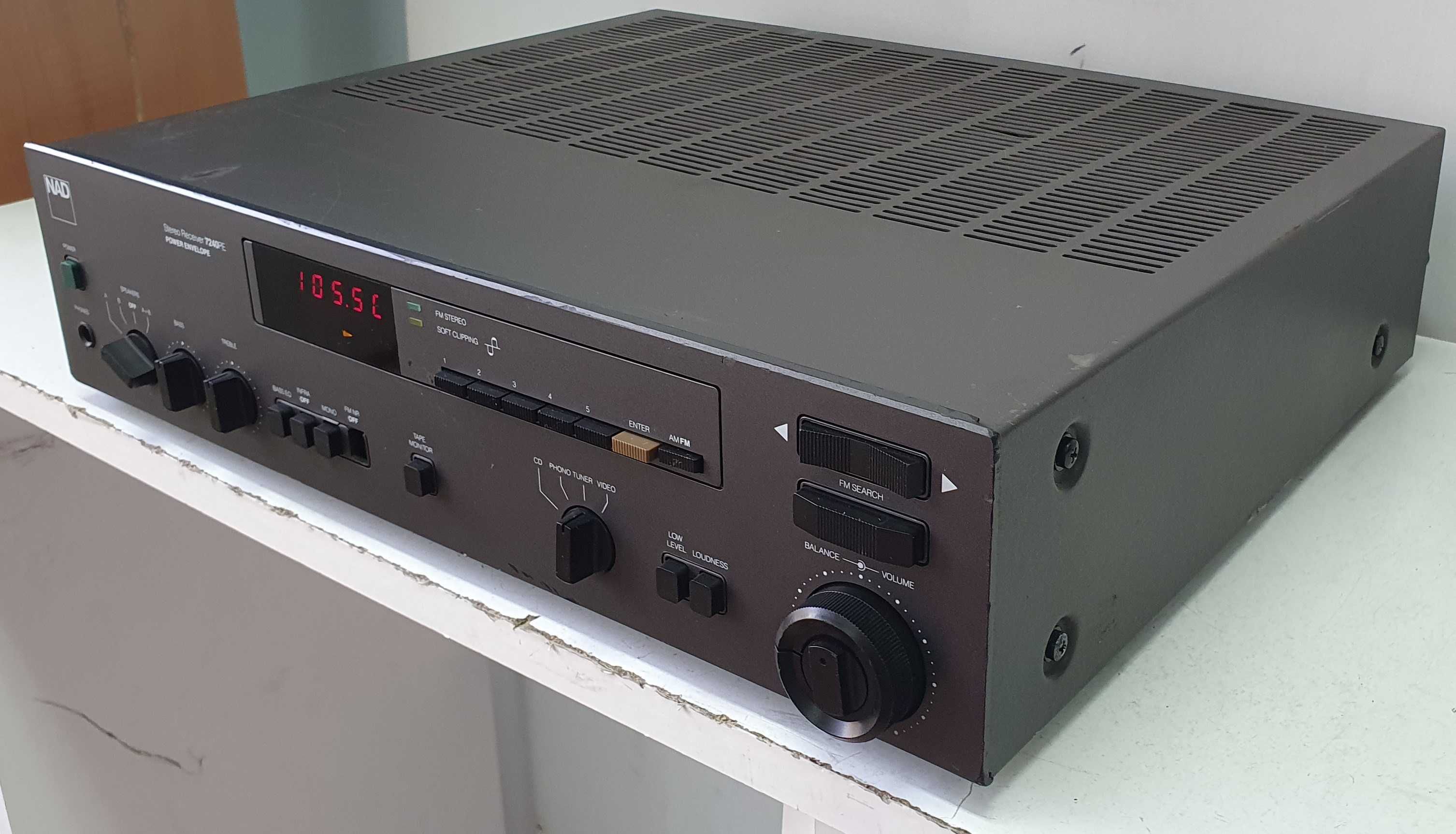 NAD 7240 PE amplificator streo statie arta muzica filme