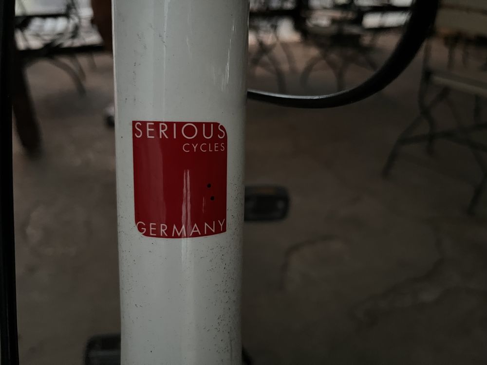 Vând bicicletă cu 3 frâne Serious Germany