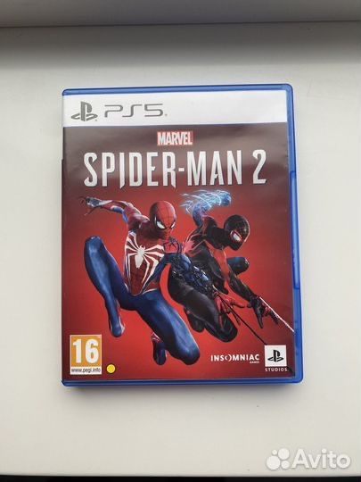 Продам игру Spider Man 2 на пс5, полностью на русском языке