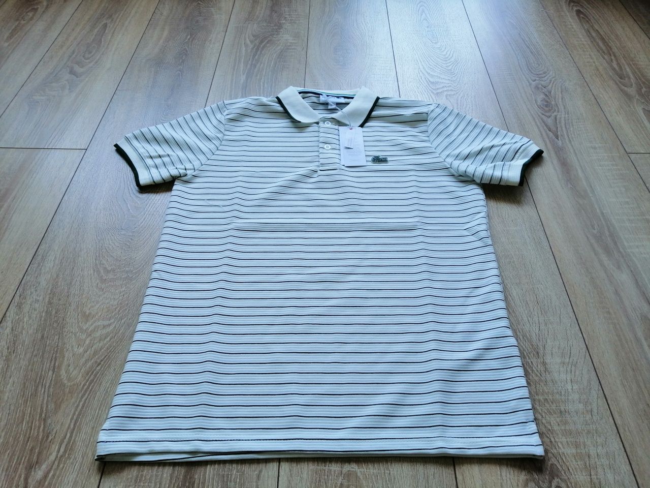 LACOSTE мъжка тениска в бял цвят S M L XL XXL