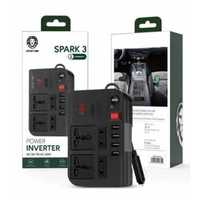 Автомобильный Инвертор Green Lion Spark 3 Power Inverter 300W, 12V.